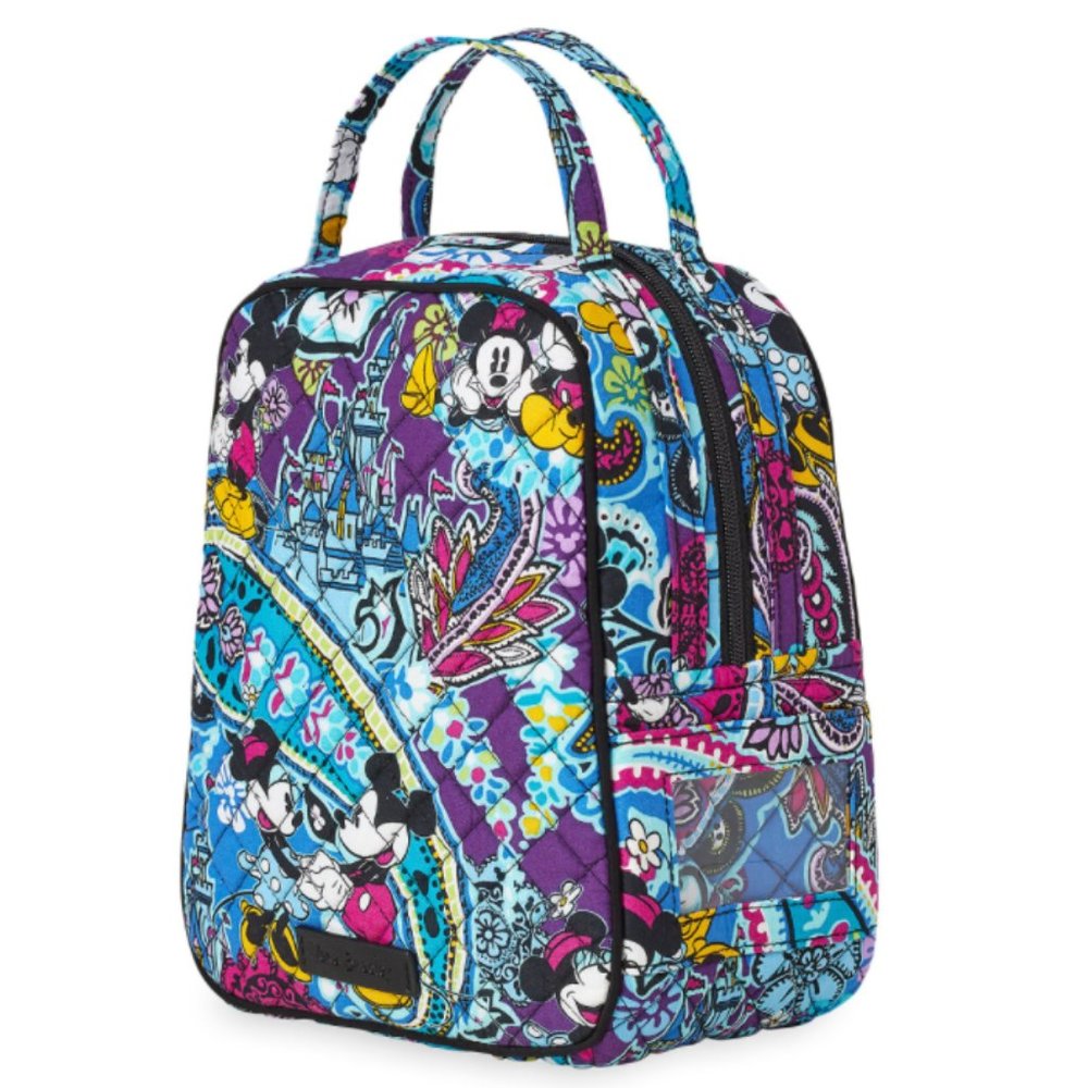 Vera Bradley Disney Lunch Bag Paisley Celebration Mickey Minnie